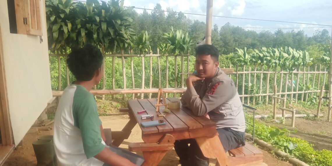 Polsek Sukabumi Laksanakan Sambangi Warga