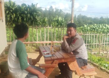 Polsek Sukabumi Laksanakan Sambangi Warga