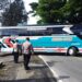 polsek Sukalarang Pimpin Pengamanan Keberangkatan Aksi Masa Buruh Ke Bandung