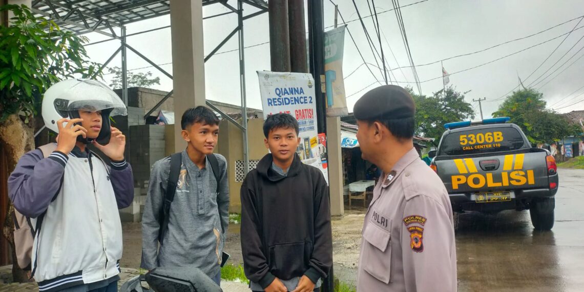 Polsek Cibeureum berikan Himbauan Kamtibmas pasca Pemilu