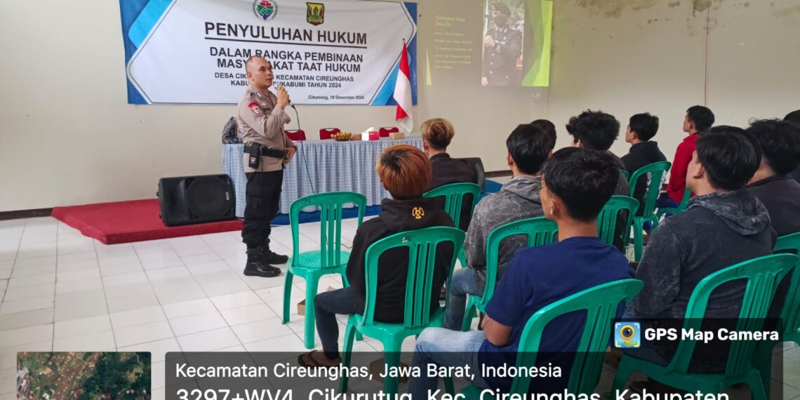 Polsek Cireunghas Berikan Penyuluhan Kesadaran Hukum