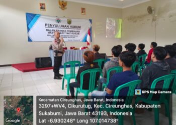 Polsek Cireunghas Berikan Penyuluhan Kesadaran Hukum