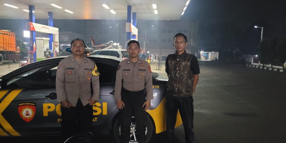 Jelang Nataru Polsek Cisaat Tingkatkan Patroli KRYD