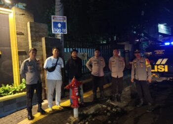 Cipta Kondisi Nataru, Polsek Gunungpuyuh Sukabumi Gelar KRYD Akhir Pekan