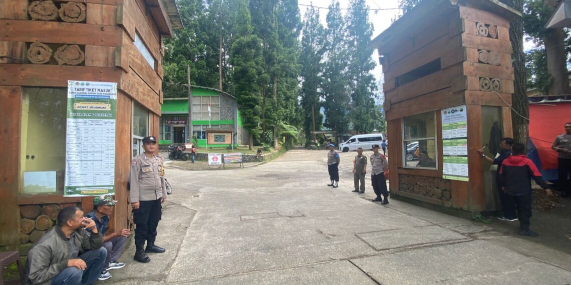 Cipta Kondisi Operasi Lilin Lodaya-2024, Polsek Kadudampit Sukabumi Amankan Objek Wisata