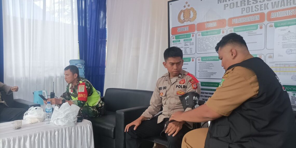 Kota Sukabumi Cek Kesehatan Anggota Pos Pam Nataru