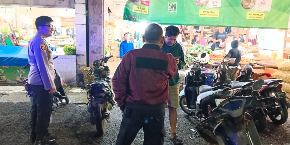 Jaga Kondusifitas Polsek Citamiang Sukabumi Gencarkan Patroli