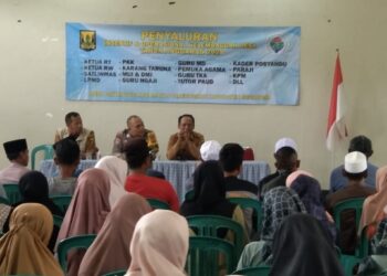 Polsek Cireunghas Monitoring Penyaluran Insentif Kelembagaan Desa