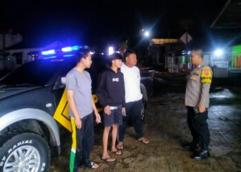 Polsek Kebonpedes Patroli Rutin Malam