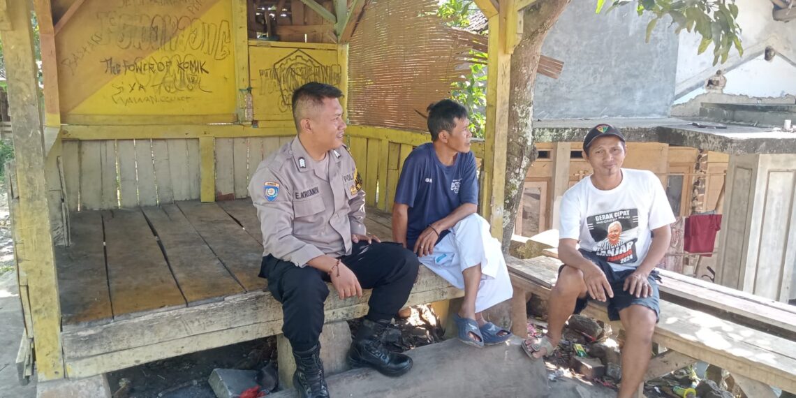 Antisipasi Gangguan Kamtibmas pasca pilkada serentak Di wilayahnya, Polsek Gunungguruh Laksanakan patroli dialogis sambangi warga binaan