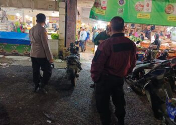 Jaga Kondusifitas Polsek Citamiang Sukabumi Gencarkan Patroli