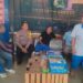 Patroli siang hari. Bhabinkamtibmas  sambangi Kru MGI