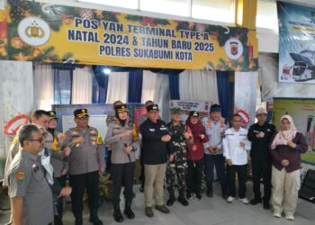 Kunjungi Pos Pengamanan Terminal, Forkopimda Kota Sukabumi Pantau Arus Mudik Libur Tahun Baru