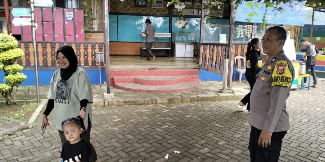 . Polsek Baros giatkan Patroli Pilar Mas