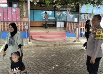 . Polsek Baros giatkan Patroli Pilar Mas