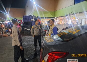 Jaga Kondusifitas Polsek Citamiang Sukabumi Gencarkan Patroli
