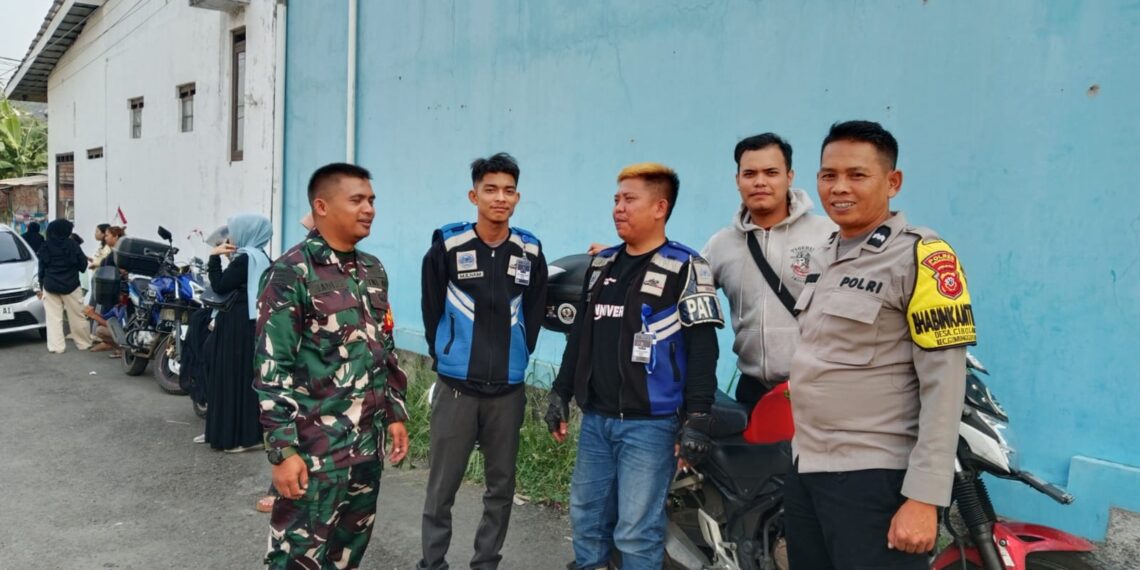 Polsek Gunungguruh Bersinergi Sambangi Warga Untuk Tingkatkan Harkamtibmas