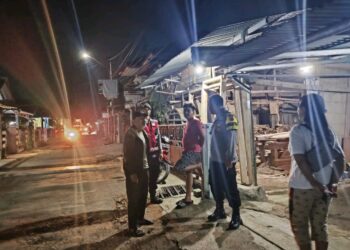 Kegiatan Rutin Yang Ditingkatkan (KRYD) Polsek Baros Antisipasi Gangguan Kamtibmas Malam Minggu