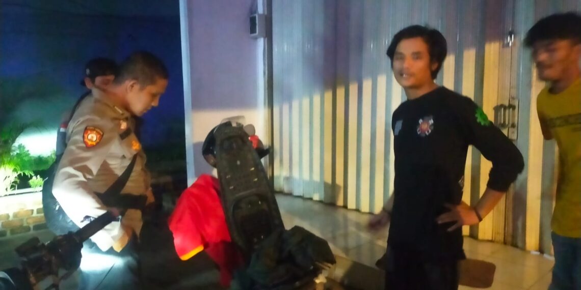 Tingkatkan Patroli Malam, Polsek Baros Sasar Titik Aktivitas Masyarakat