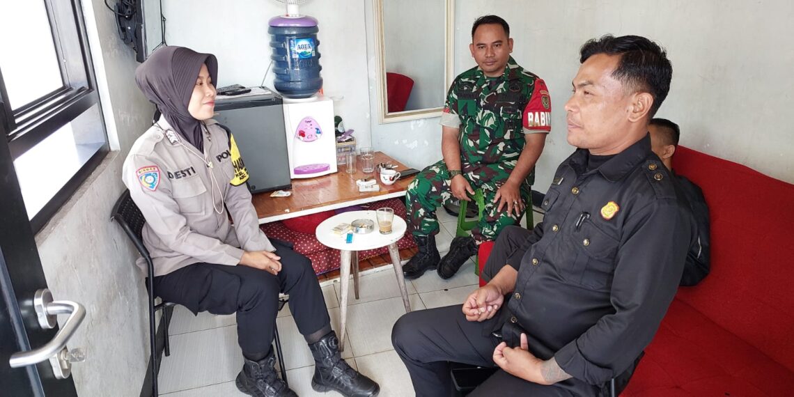 Polsek Warudoyong Lakukan Sambang Kepada Warga Binaan