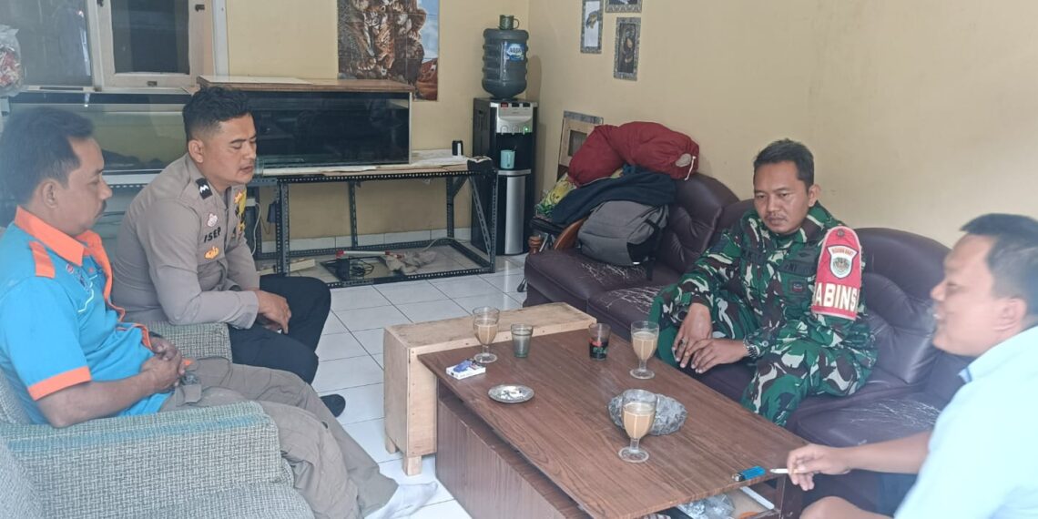 Polsek Warudoyong Sambangi Warga dan Berikan Imbauan Kamtibmas