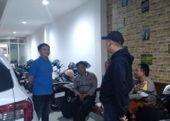 Unit Patroli Polsek Gunungpuyuh Sambang Security Penginapan Firma Guest House Sampaikan Pesan Kamtibmas