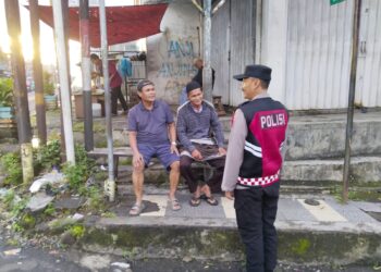 Cegah Gangguan Kamtibmas, Unit Samapta Polsek Cisaat Intensifkan Patroli Dialogis