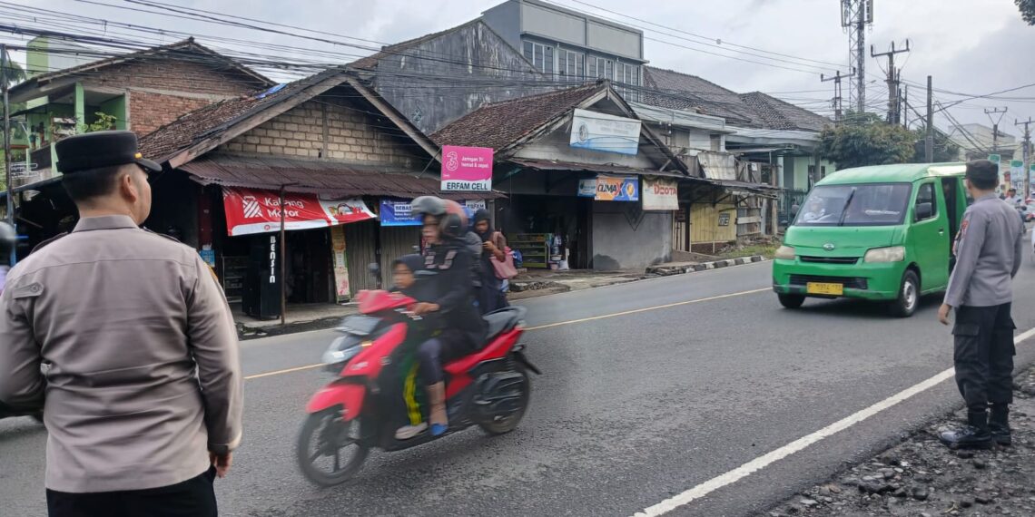 Polsek Gunungpuyuh Rutin Laksanakan Gatur Pagi
