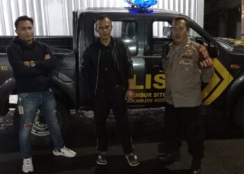 Giat Patroli Malam Polsek Lembursitu Ciptakan Rasa Aman