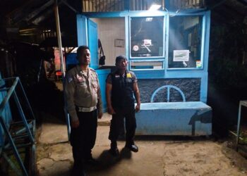 Tingkatkan Patroli Malam Polsek Baros Pastikan Situasi Kondusif