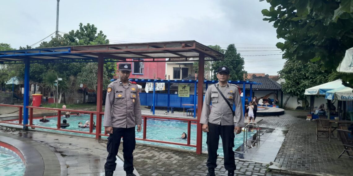 Efektifkan Pengamanan Objek Wisata, Polsek Baros Antisipasi Gukamtibmas Minggu Pagi