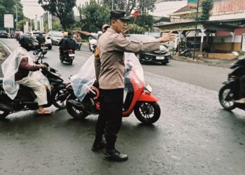Polsek Gunungpuyuh Rutin Laksanakan Gatur Pagi