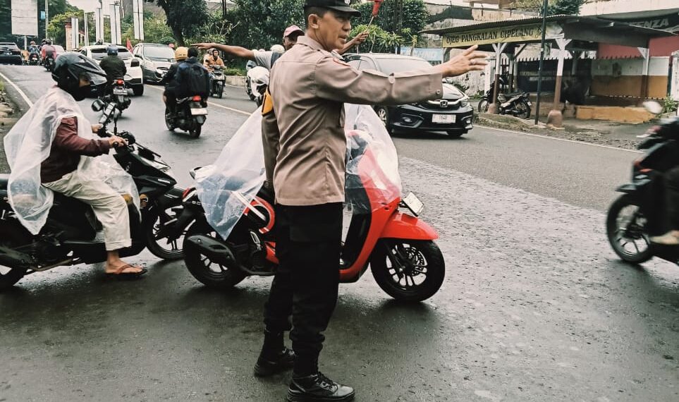 Polsek Gunungpuyuh Rutin Laksanakan Gatur Pagi