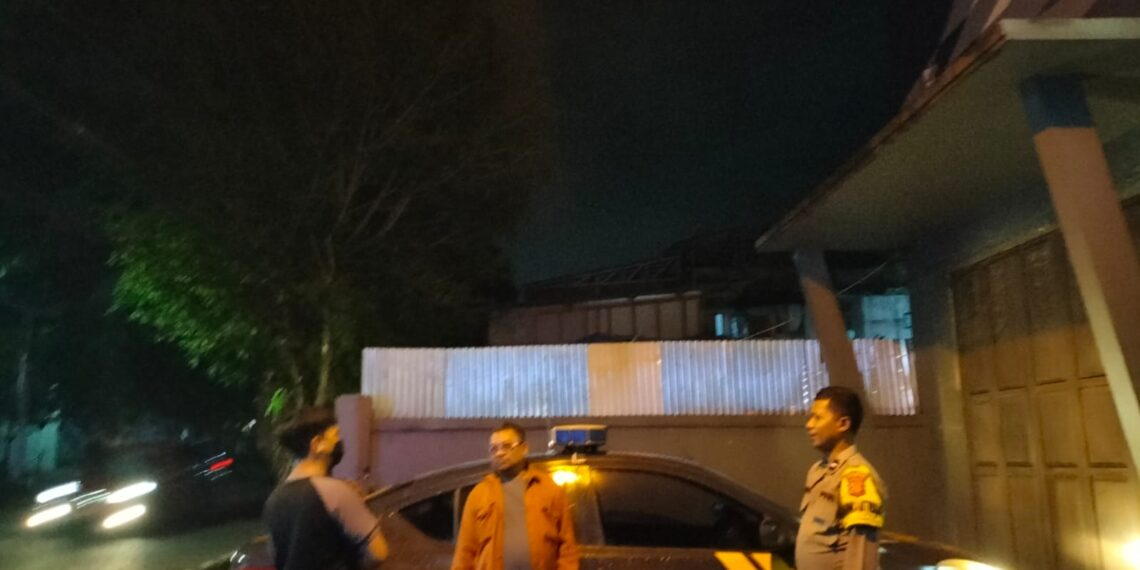 Jaga Kondusifitas Polsek Citamiang Sukabumi Gencarkan Patroli