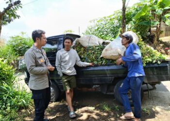 Polsek Sukaraja Laksanakan Kunjungan Ke Sejumlah Petani
