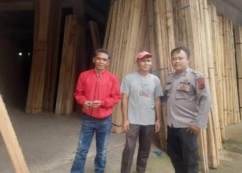 Polsek Cireunghas Laksanakan Patroli Dialogis, Sampaikan Himbauan Kamtibmas