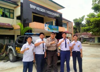 Patroli Unit Samapta Polsek Kebonpedes Antisipasi Tawuran Pelajar dan Gangguan Kamtibmas