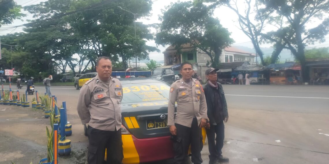 Antisipasi tawuran. Polsek Baros gelar Patroli siang pasca bubaran sekolah