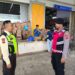 Wujudkan Rasa Aman. Polsek Baros Serukan Himbauan Kamtibmas Bersama Satpam Indogrosir
