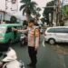 Polsek Gunungpuyuh rutin laksanakan Gatur Pagi, Agar Terciptanya Kamseltibcar Lantas dipagi hari diwilayah hukum Polsek Gunungpuyuh