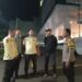 Polsek Gunungpuyuh Patroli Sambang Satpam Rumah Sakit, Sampaikan Pesan Kamtibmas