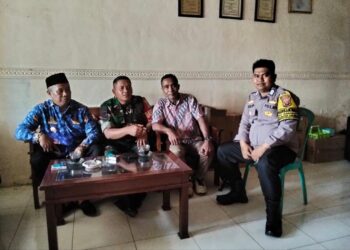 Polsek Sukaraja Melaksanakan Sambang Desa Untuk Melakukan Koordinasi