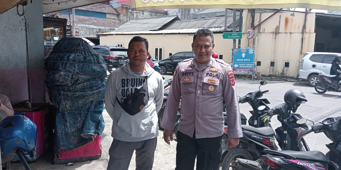 Cegah Gangguan Kamtibmas, Unit Samapta Polsek Cisaat Intensifkan Patroli Dialogis