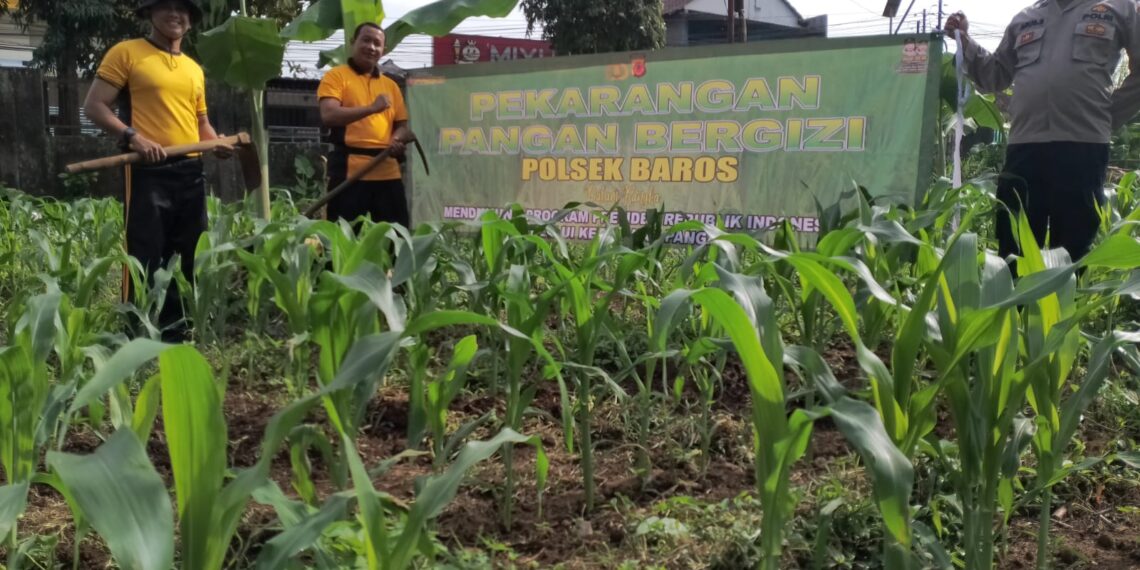 Polres Baros Dukung Program Ketahanan Pangan Nasional
