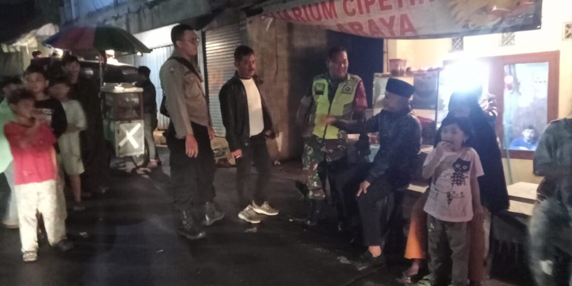 Polsek Cibeureum Cegah Gukamtibmas, Lakukan Patroli KRYD Malam Minggu