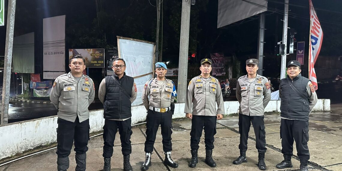 Patroli Rutin KRYD Malam Minggu Polsek Gunungpuyuh Guna Ciptakan Situasi Yang Aman Dan Kondusif