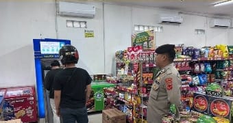 Polsek Gunungpuyuh Kontrol dan Cek ATM Antisipasi Gangguan Kamtibmas