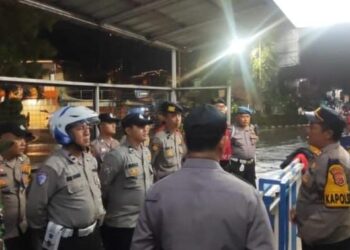 Polsek Cireunghas Pimpin Apel KRYD Guna Mencegah Tindak Kriminalitas