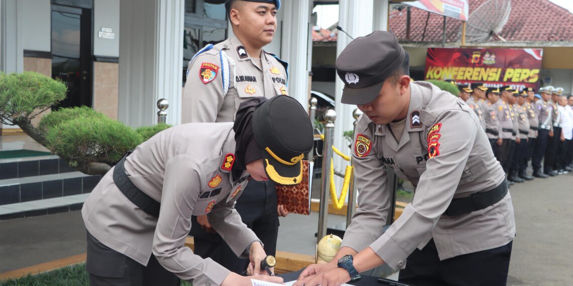 Kasat Lantas Polres Sukabumi Kota Resmi Dijabat AKP Haga Deo Harefa