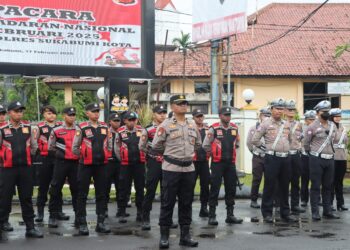 Gelar Upacara Kesadaran Nasional, Kapolres AKBP Rita Ingatkan Personel Tingkatkan Soliditas